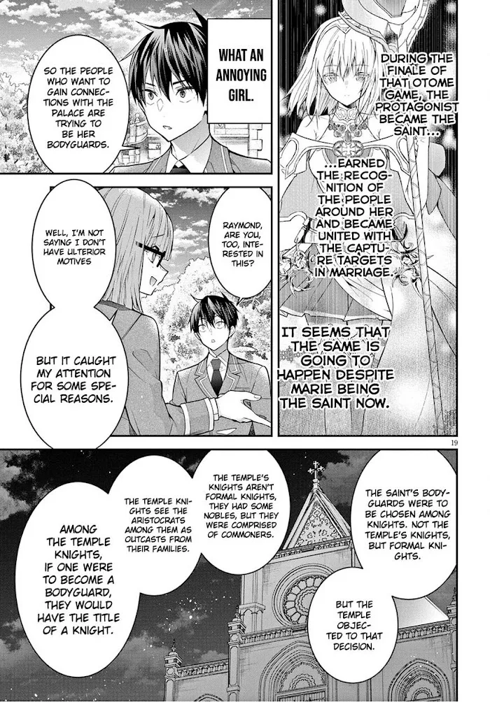 The World Of Otome Games Is Tough For Mobs - Chapter 39 Page 19