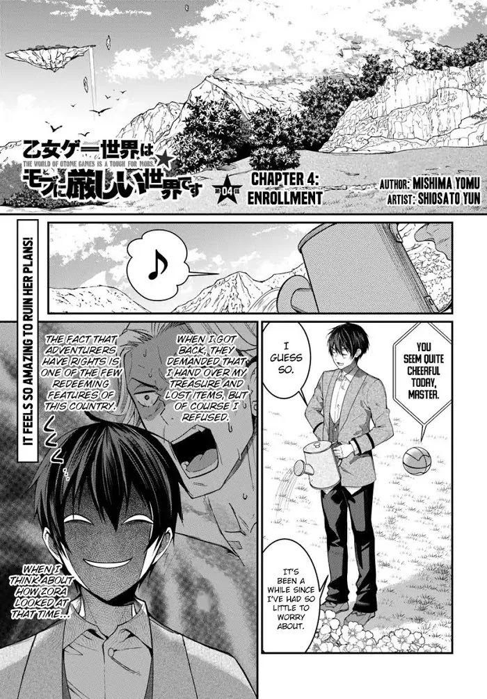 The World Of Otome Games Is Tough For Mobs - Chapter 4 Page 2