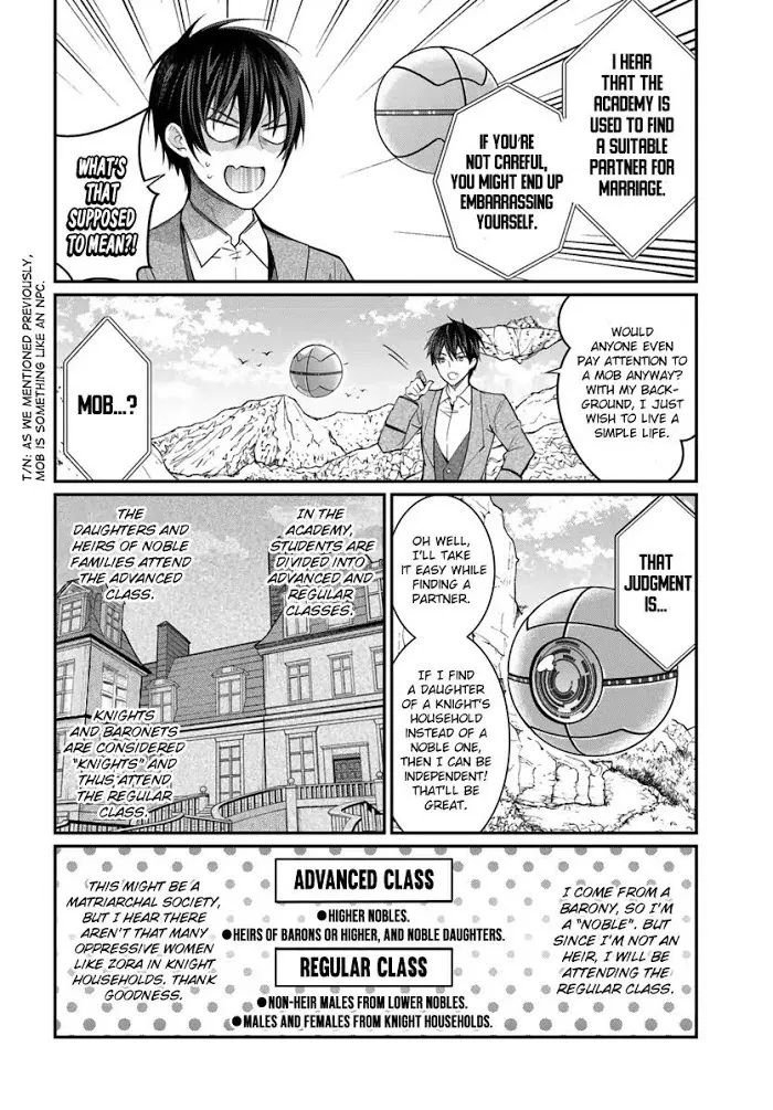 The World Of Otome Games Is Tough For Mobs - Chapter 4 Page 5