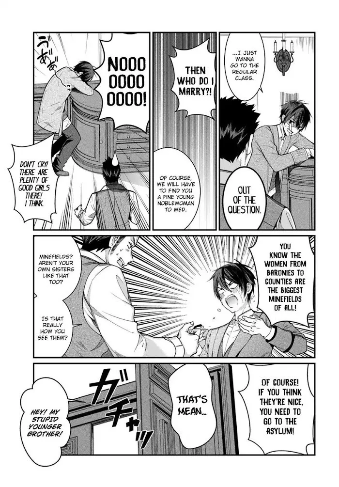 The World Of Otome Games Is Tough For Mobs - Chapter 4 Page 8