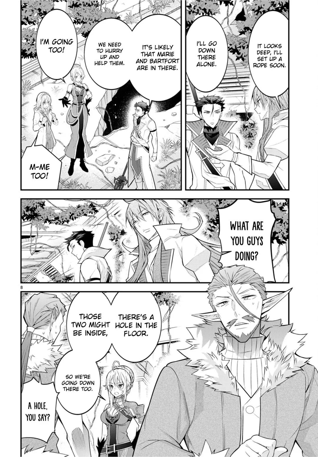 The World Of Otome Games Is Tough For Mobs - Chapter 42 Page 9