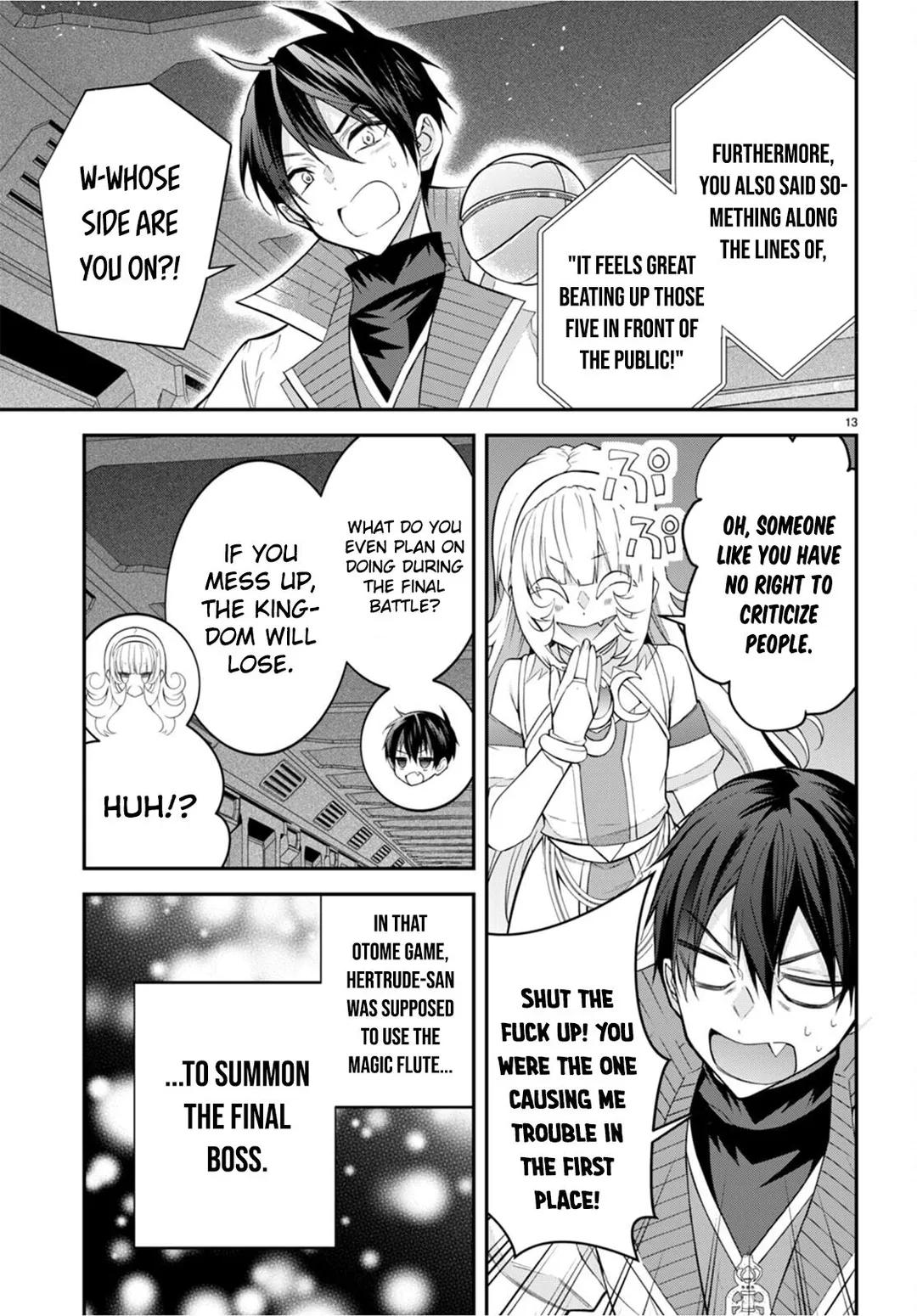 The World Of Otome Games Is Tough For Mobs - Chapter 42 Page 14