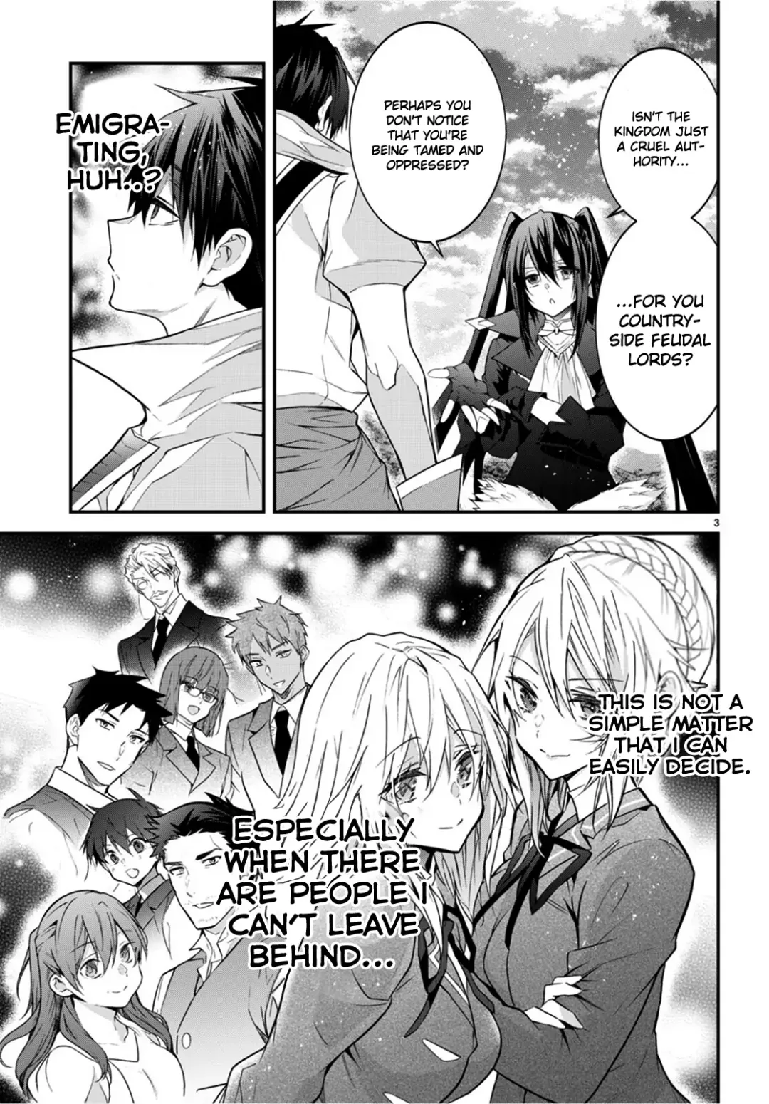The World Of Otome Games Is Tough For Mobs - Chapter 44 Page 3
