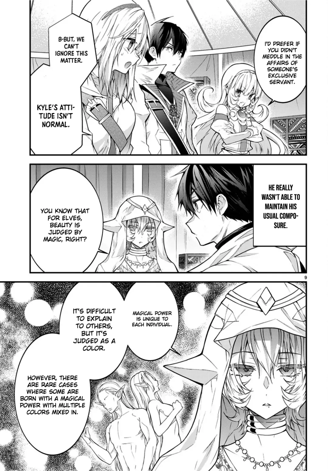 The World Of Otome Games Is Tough For Mobs - Chapter 44 Page 9