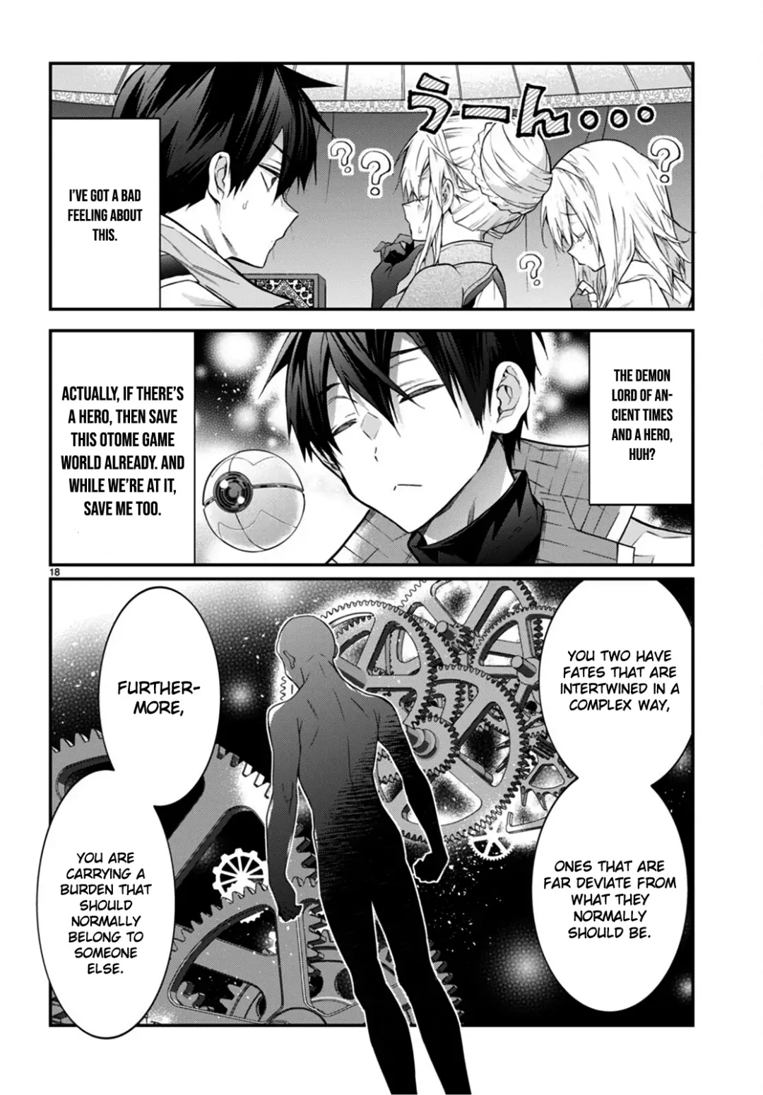 The World Of Otome Games Is Tough For Mobs - Chapter 44 Page 18