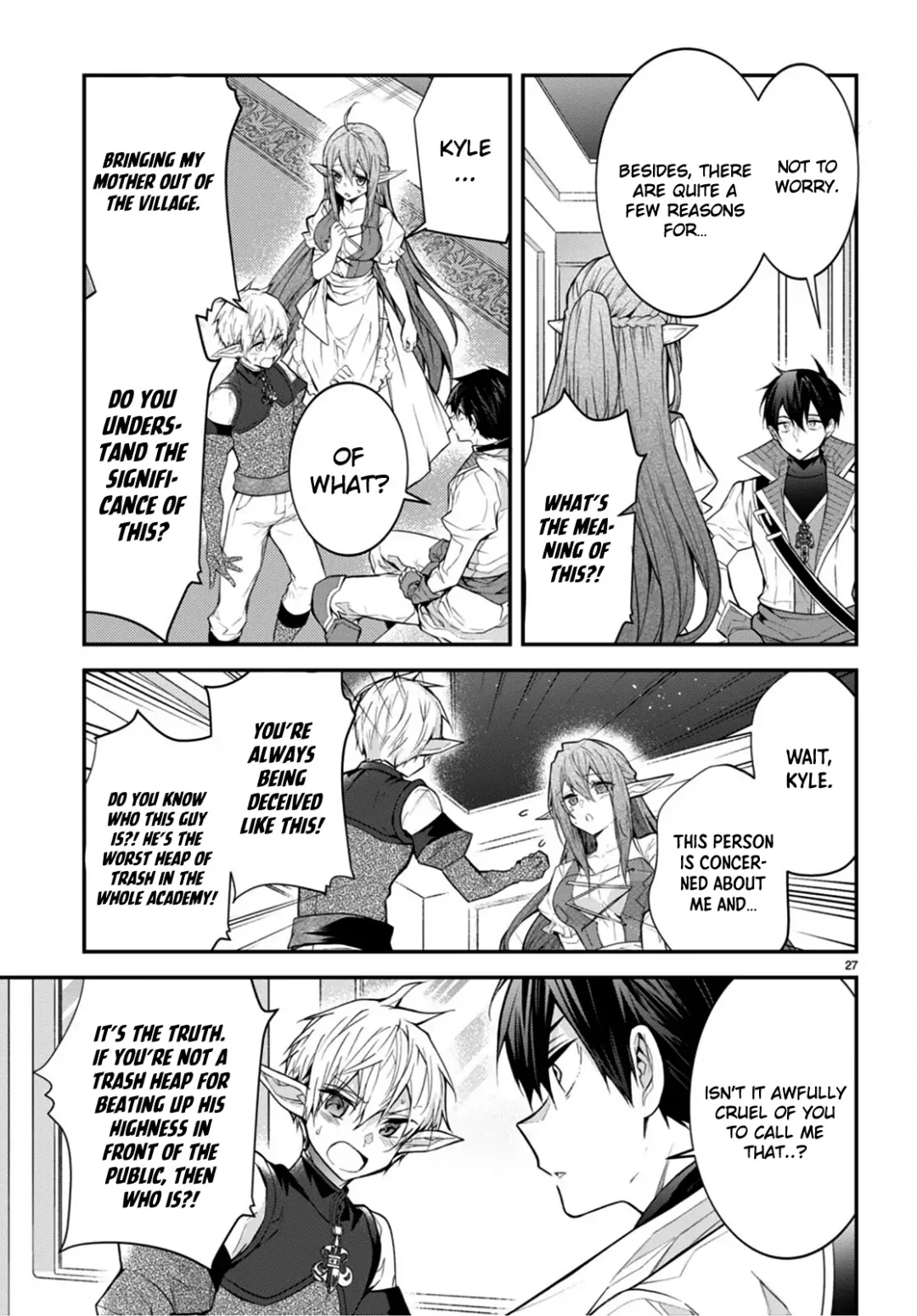 The World Of Otome Games Is Tough For Mobs - Chapter 44 Page 27