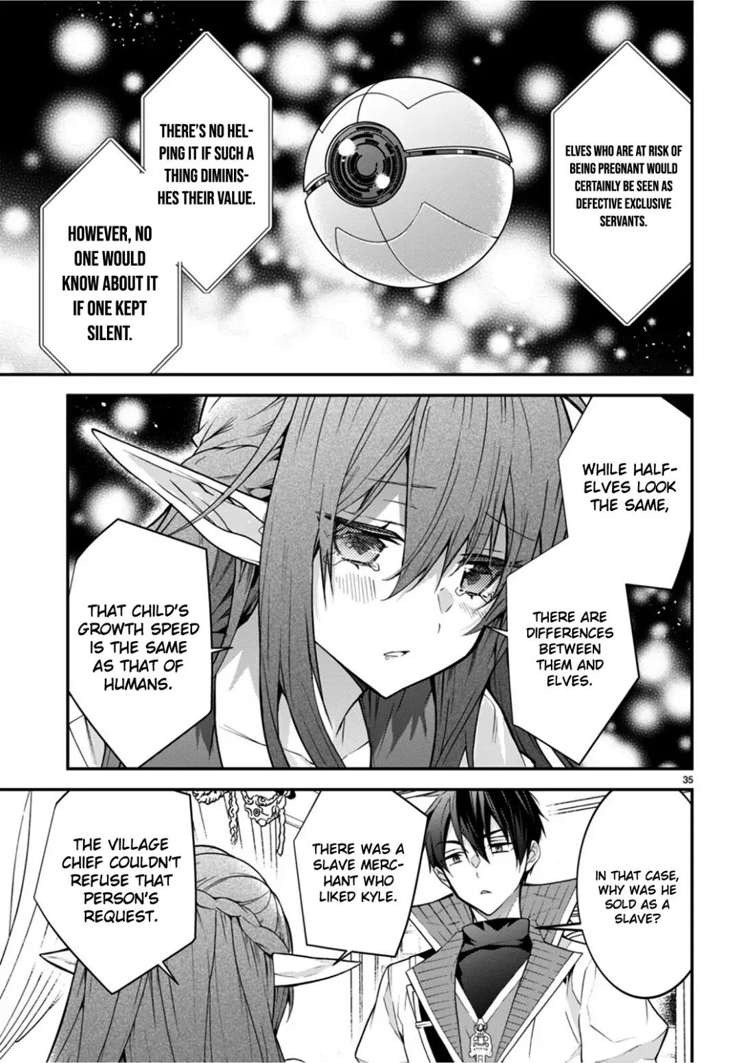 The World Of Otome Games Is Tough For Mobs - Chapter 44 Page 35