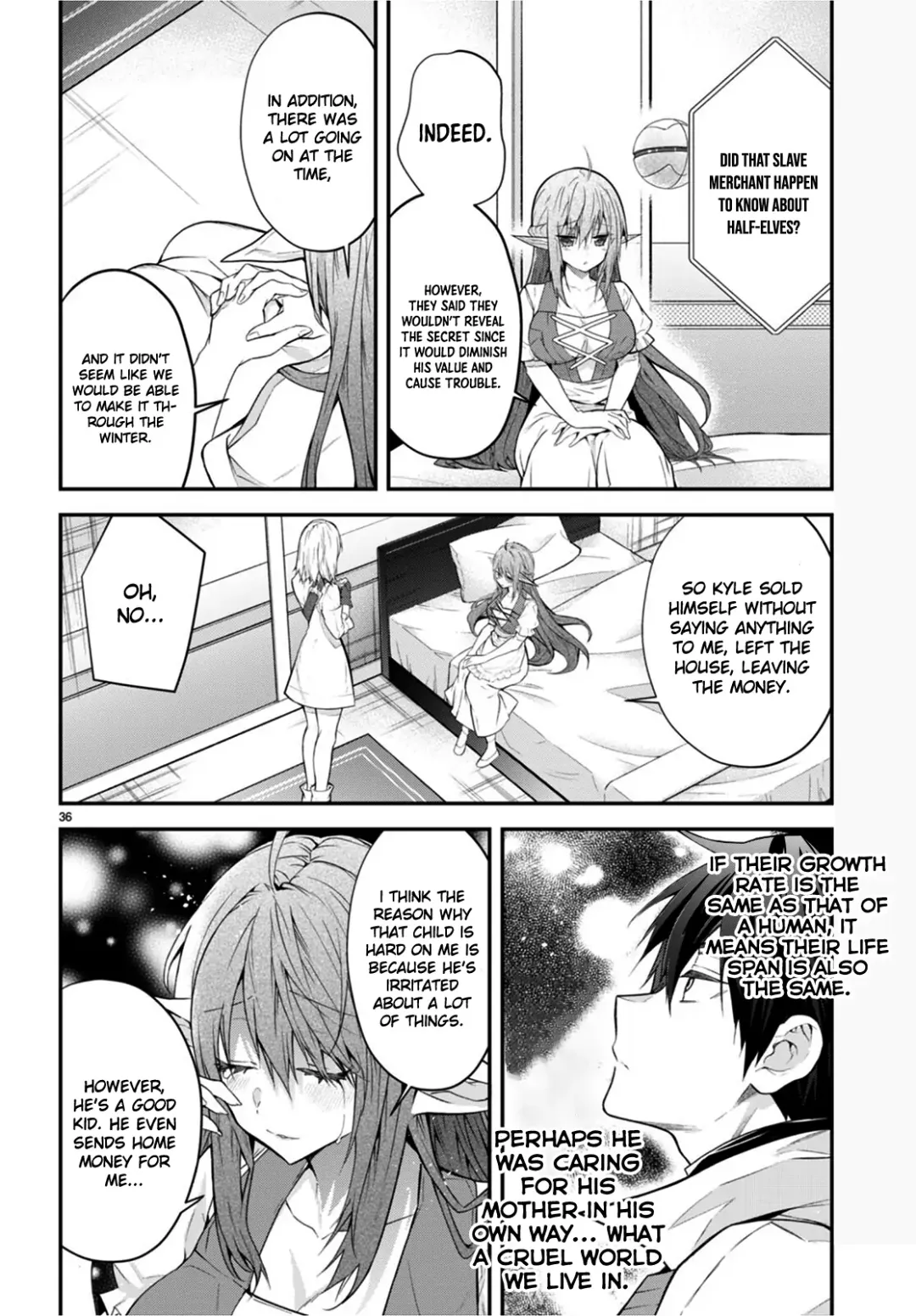 The World Of Otome Games Is Tough For Mobs - Chapter 44 Page 36