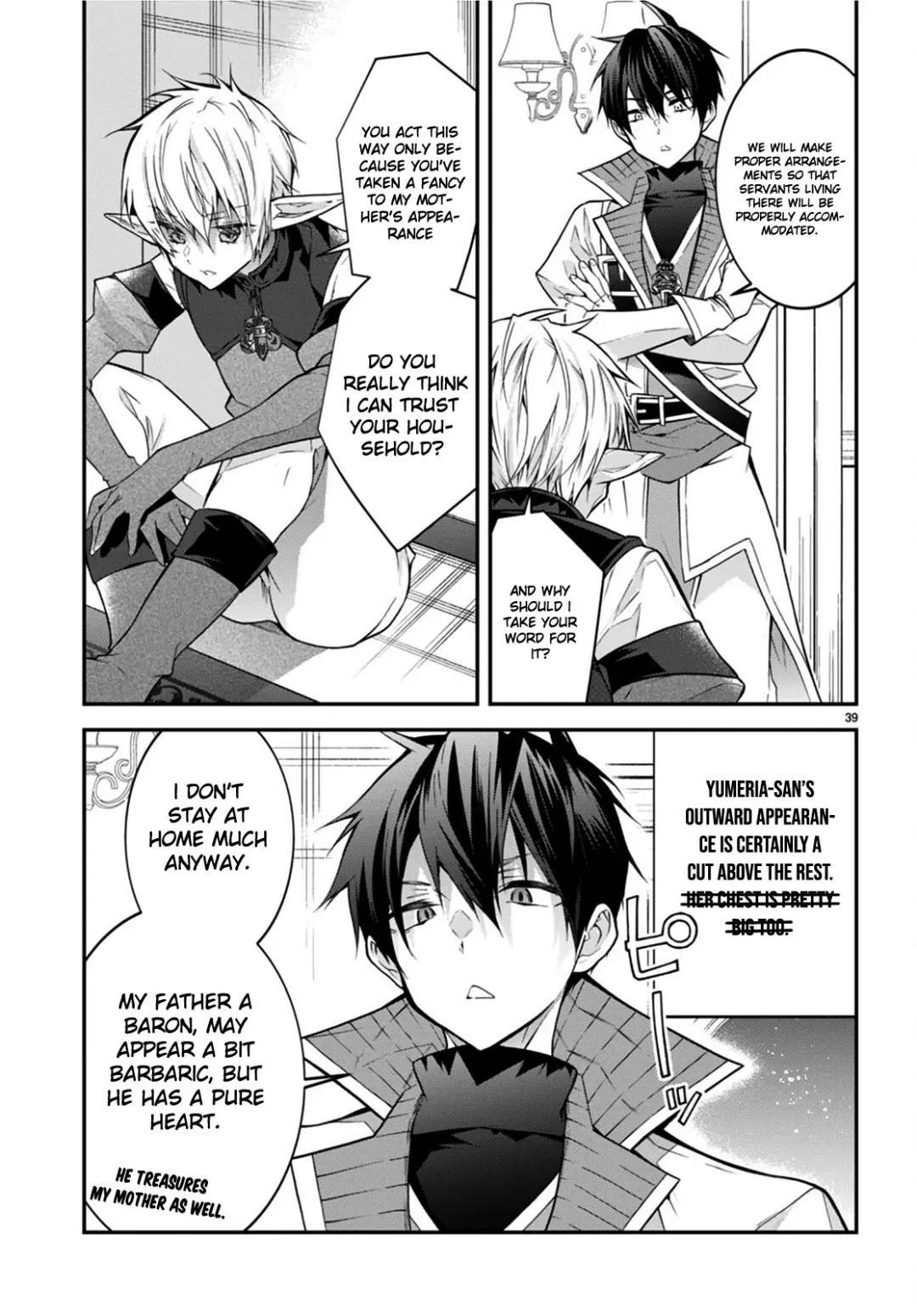 The World Of Otome Games Is Tough For Mobs - Chapter 44 Page 39