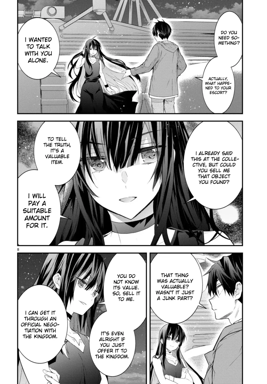 The World Of Otome Games Is Tough For Mobs - Chapter 45 Page 8