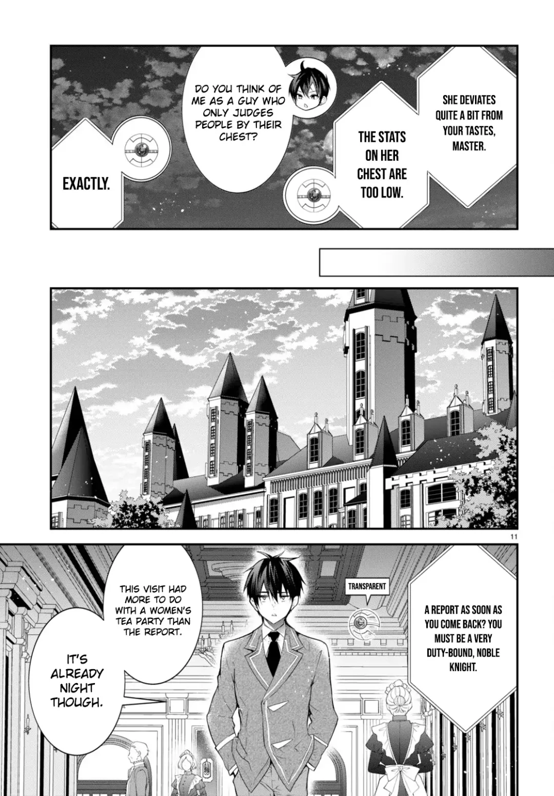 The World Of Otome Games Is Tough For Mobs - Chapter 45 Page 11