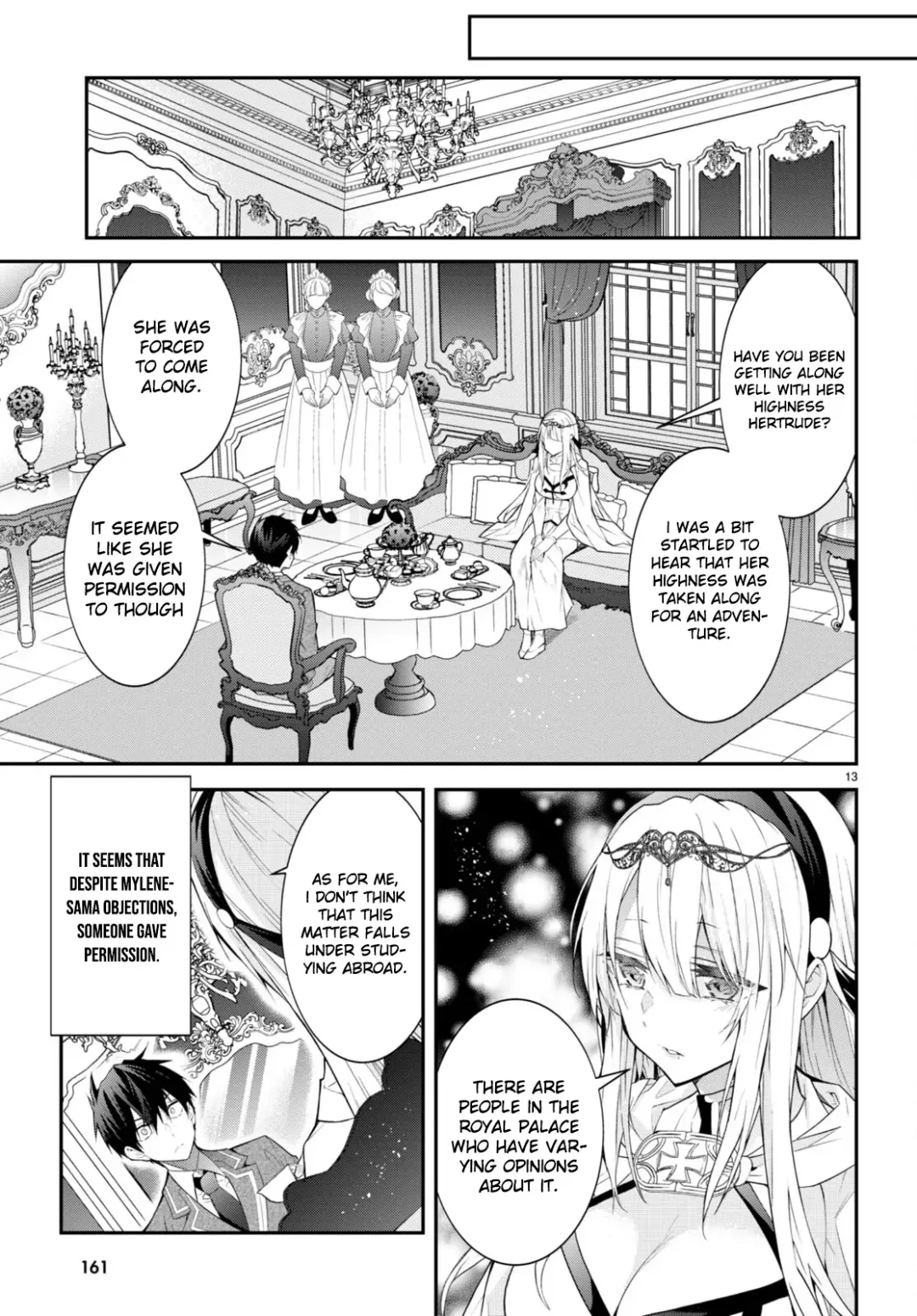 The World Of Otome Games Is Tough For Mobs - Chapter 45 Page 13