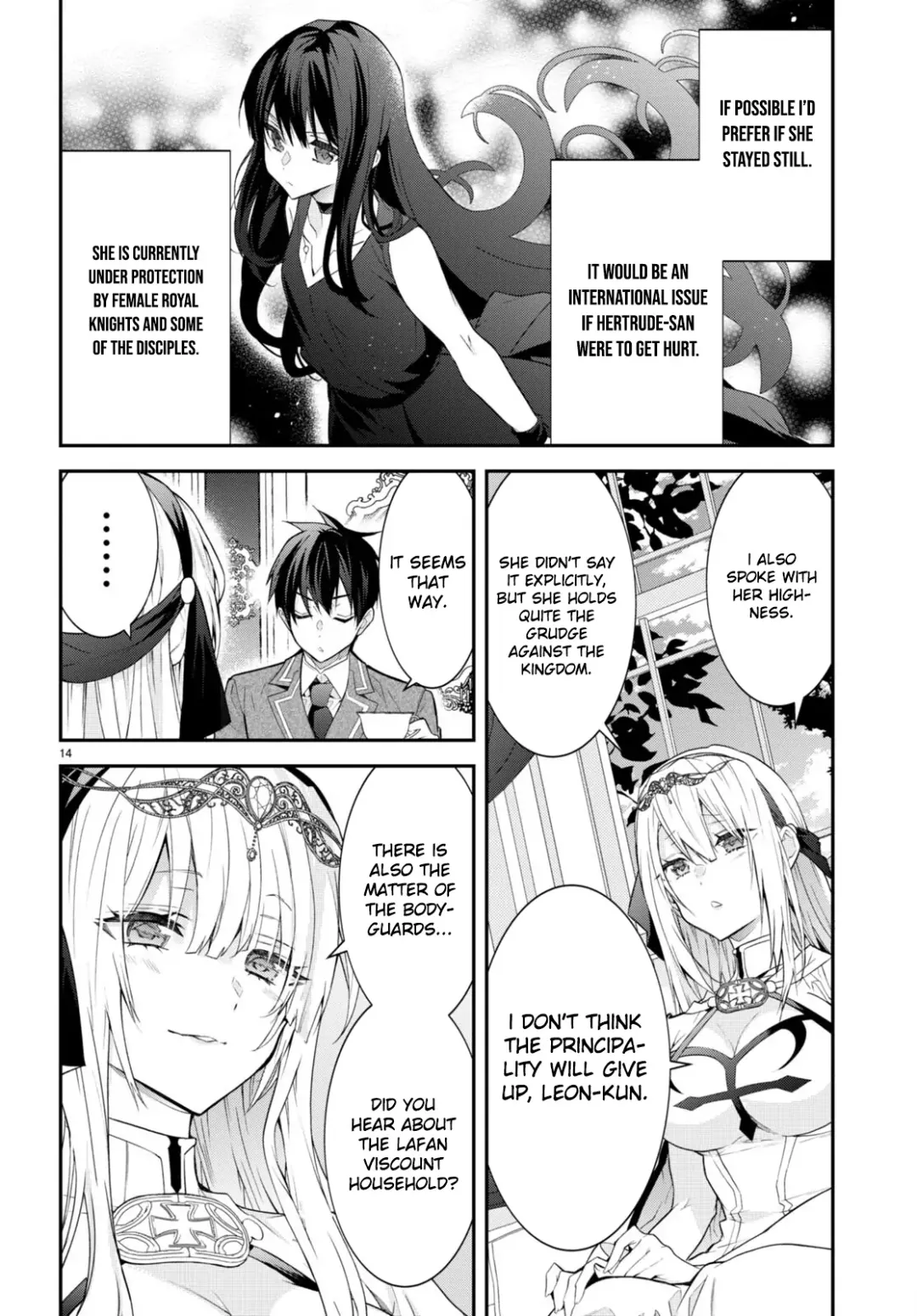 The World Of Otome Games Is Tough For Mobs - Chapter 45 Page 14