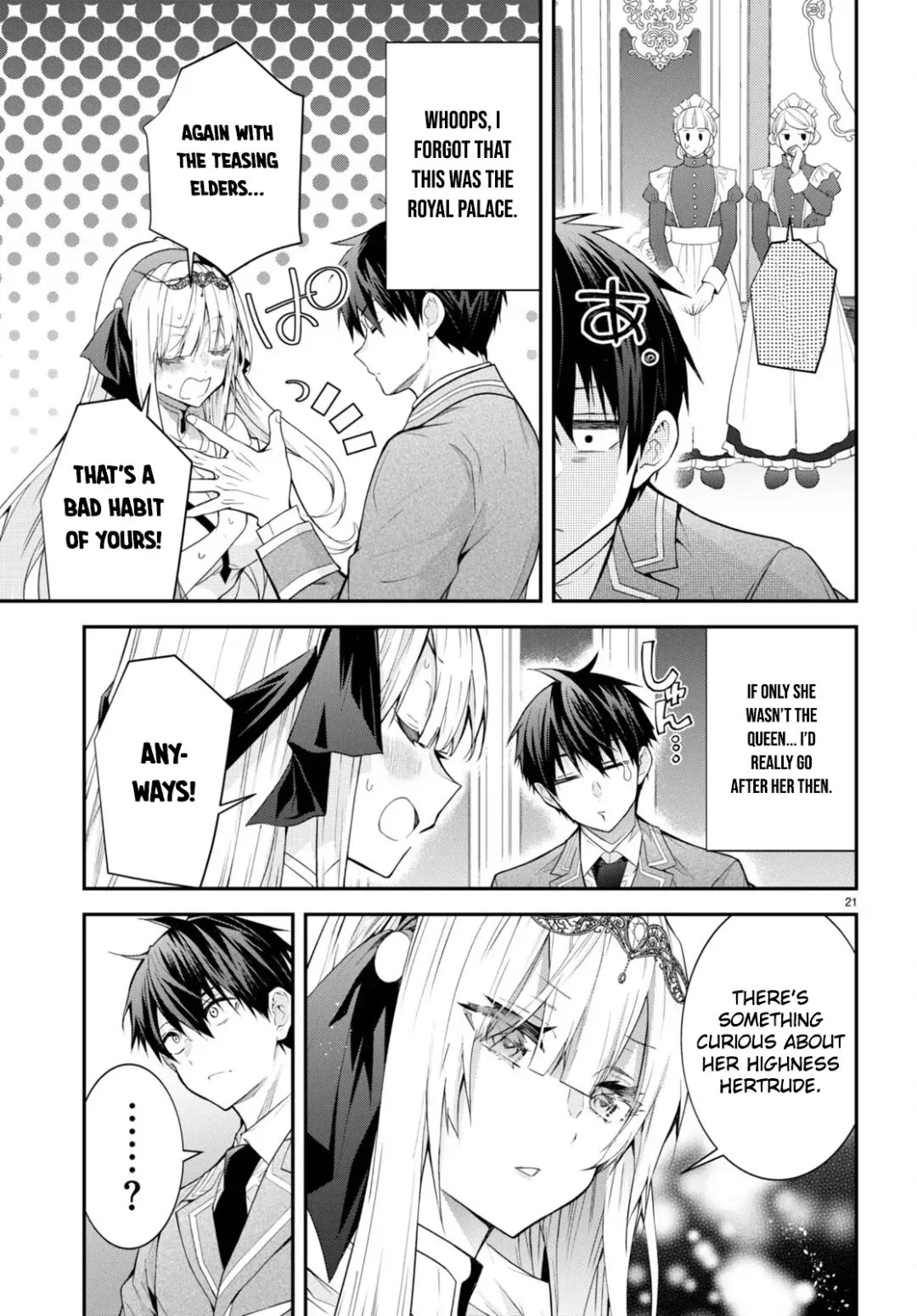 The World Of Otome Games Is Tough For Mobs - Chapter 45 Page 21