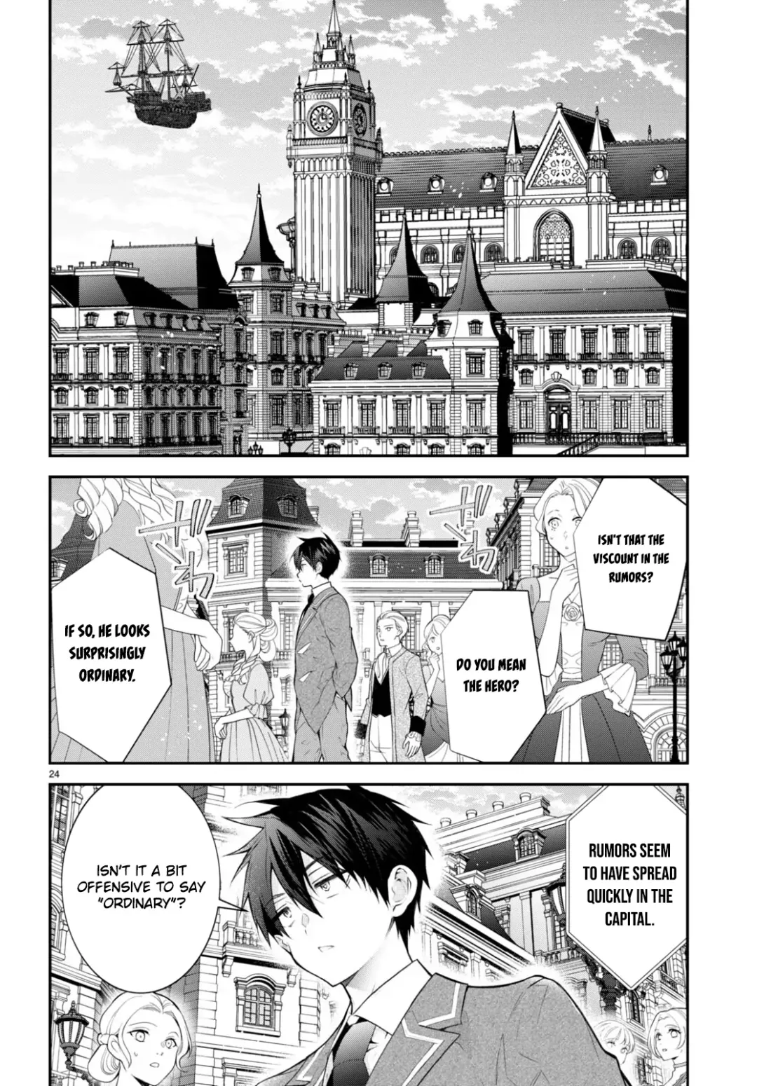 The World Of Otome Games Is Tough For Mobs - Chapter 45 Page 24