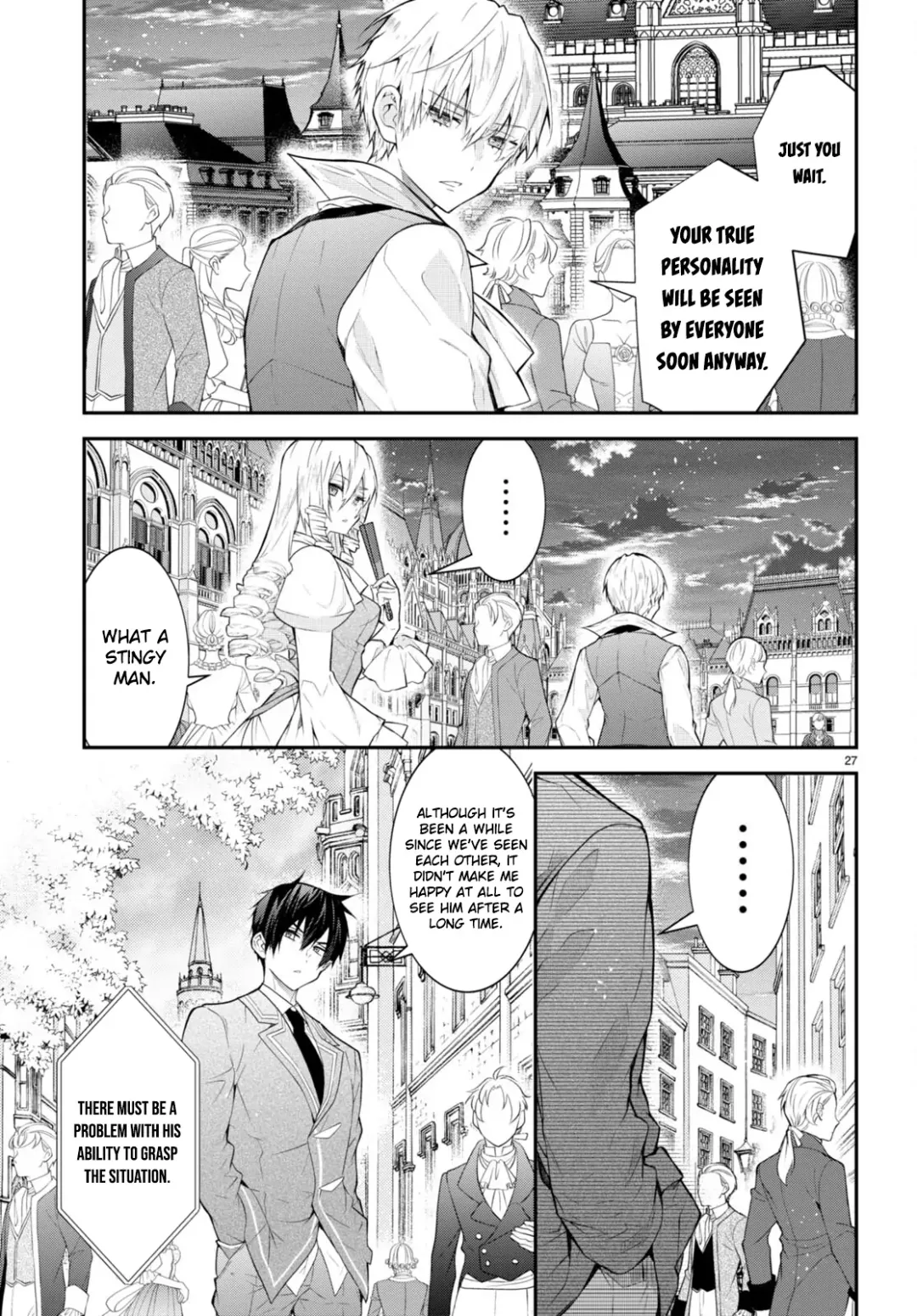 The World Of Otome Games Is Tough For Mobs - Chapter 45 Page 27