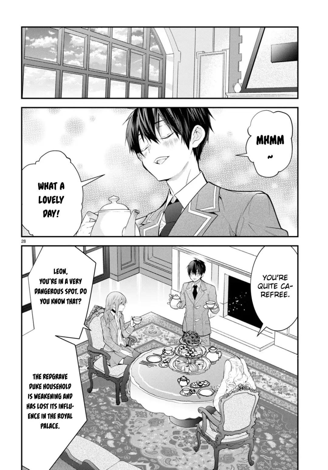 The World Of Otome Games Is Tough For Mobs - Chapter 45 Page 28