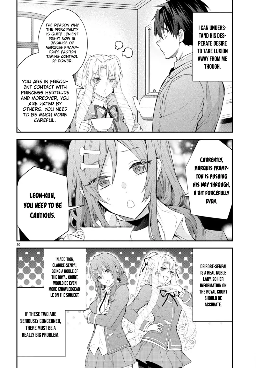 The World Of Otome Games Is Tough For Mobs - Chapter 45 Page 30