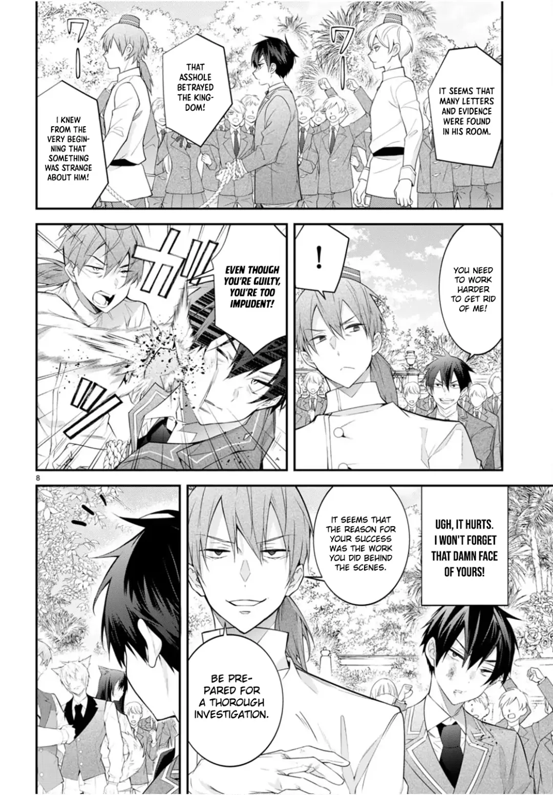 The World Of Otome Games Is Tough For Mobs - Chapter 46 Page 8
