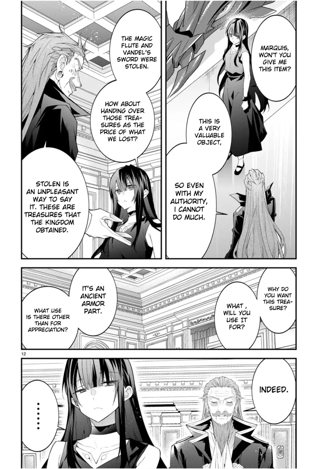 The World Of Otome Games Is Tough For Mobs - Chapter 46 Page 12