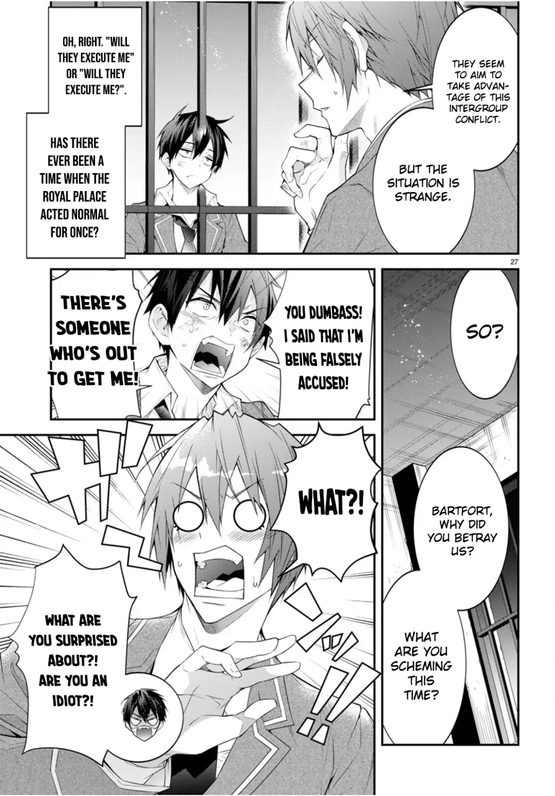 The World Of Otome Games Is Tough For Mobs - Chapter 46 Page 27