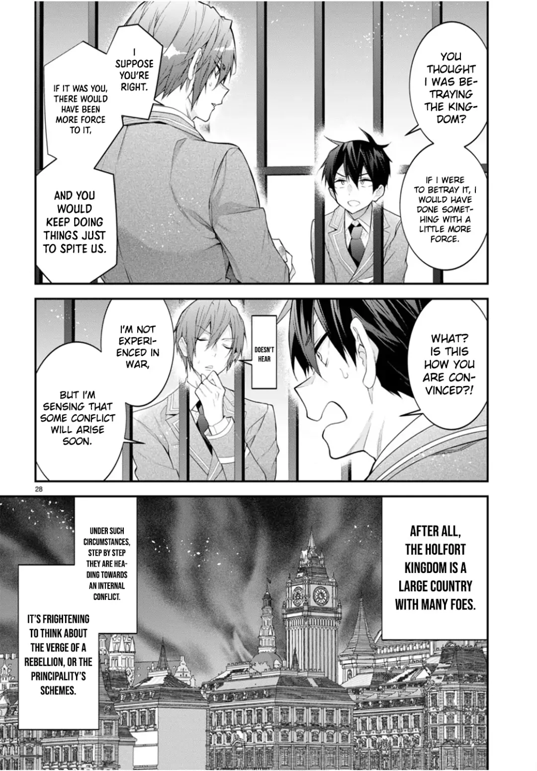 The World Of Otome Games Is Tough For Mobs - Chapter 46 Page 28