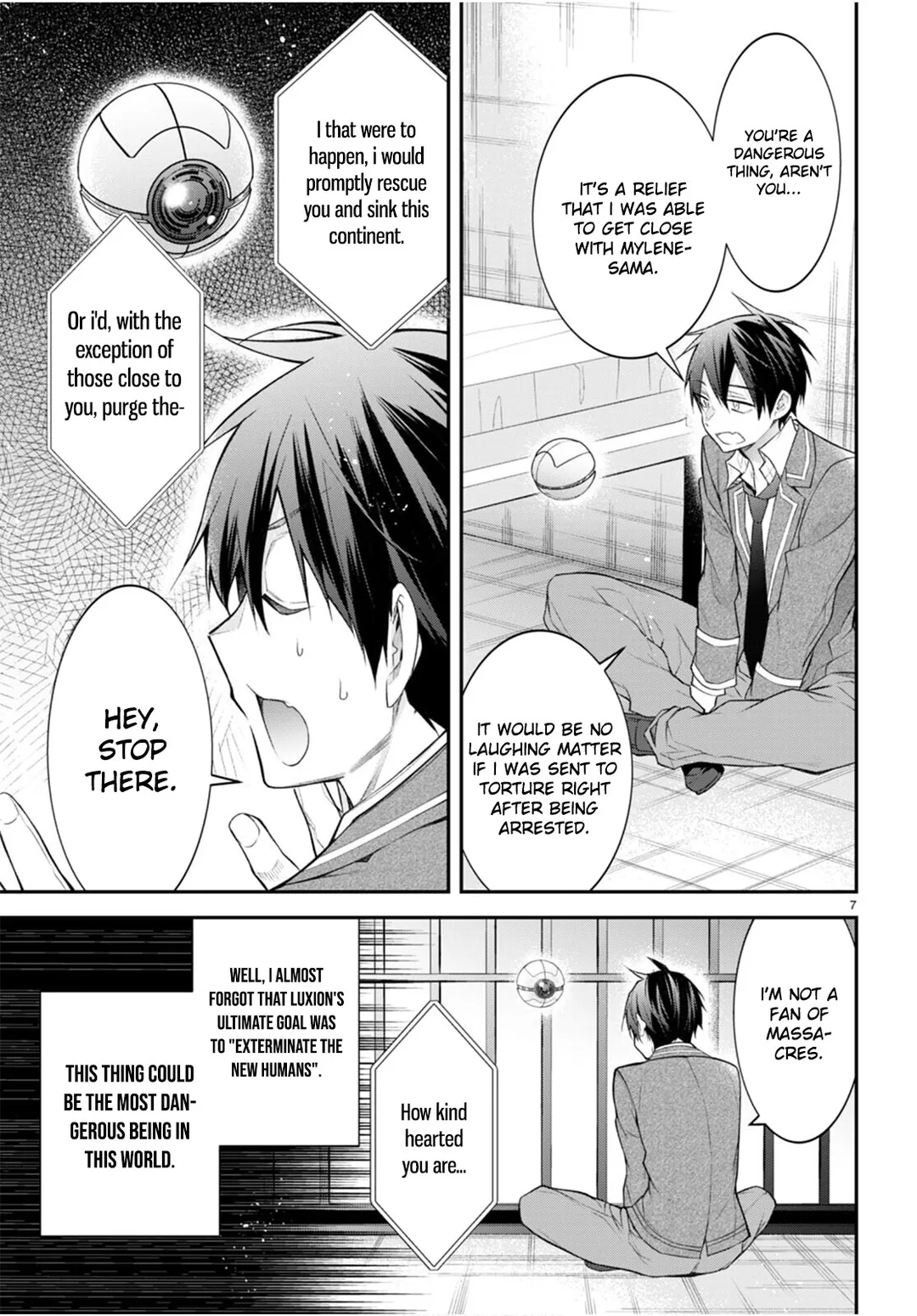 The World Of Otome Games Is Tough For Mobs - Chapter 47 Page 8