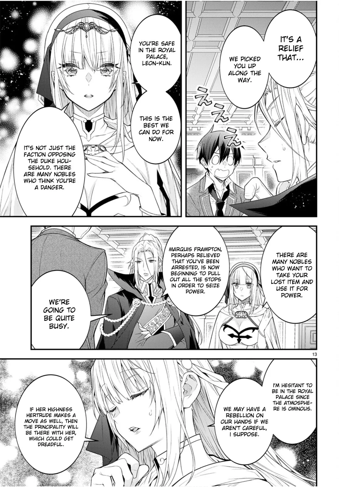 The World Of Otome Games Is Tough For Mobs - Chapter 47 Page 14