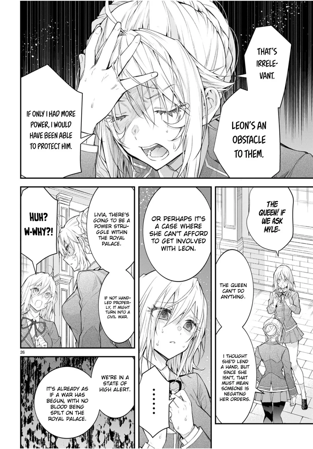 The World Of Otome Games Is Tough For Mobs - Chapter 47 Page 27