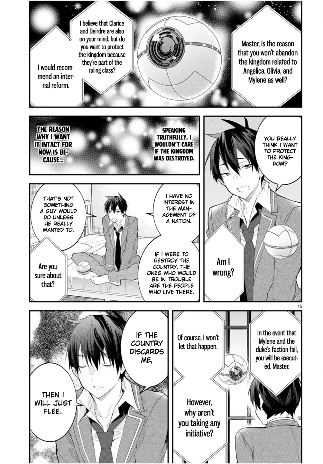 The World Of Otome Games Is Tough For Mobs - Chapter 48 Page 15