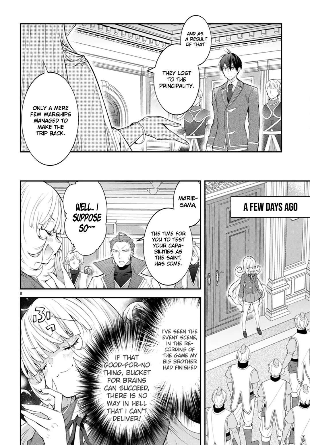 The World Of Otome Games Is Tough For Mobs - Chapter 49 Page 9