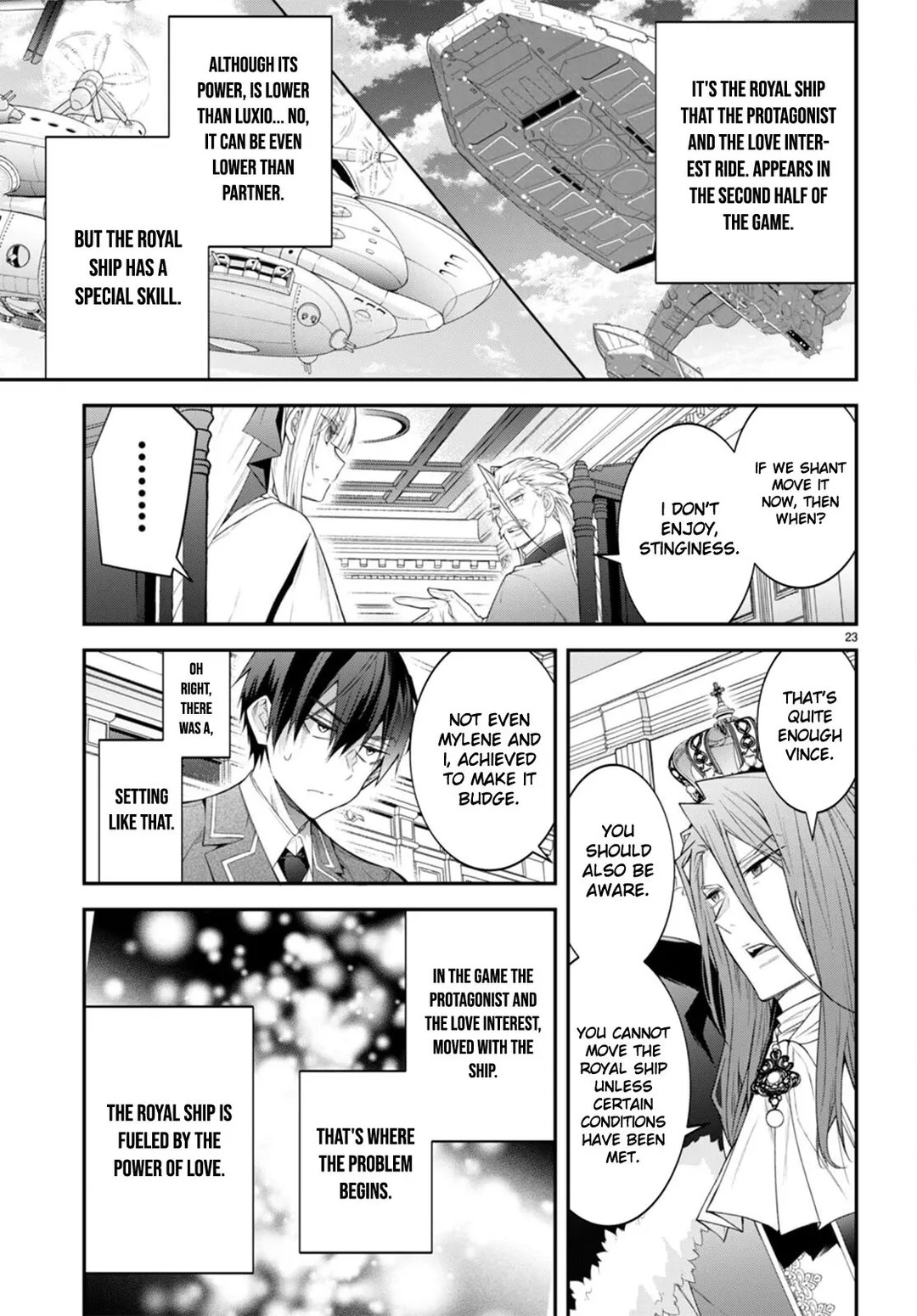 The World Of Otome Games Is Tough For Mobs - Chapter 49 Page 24