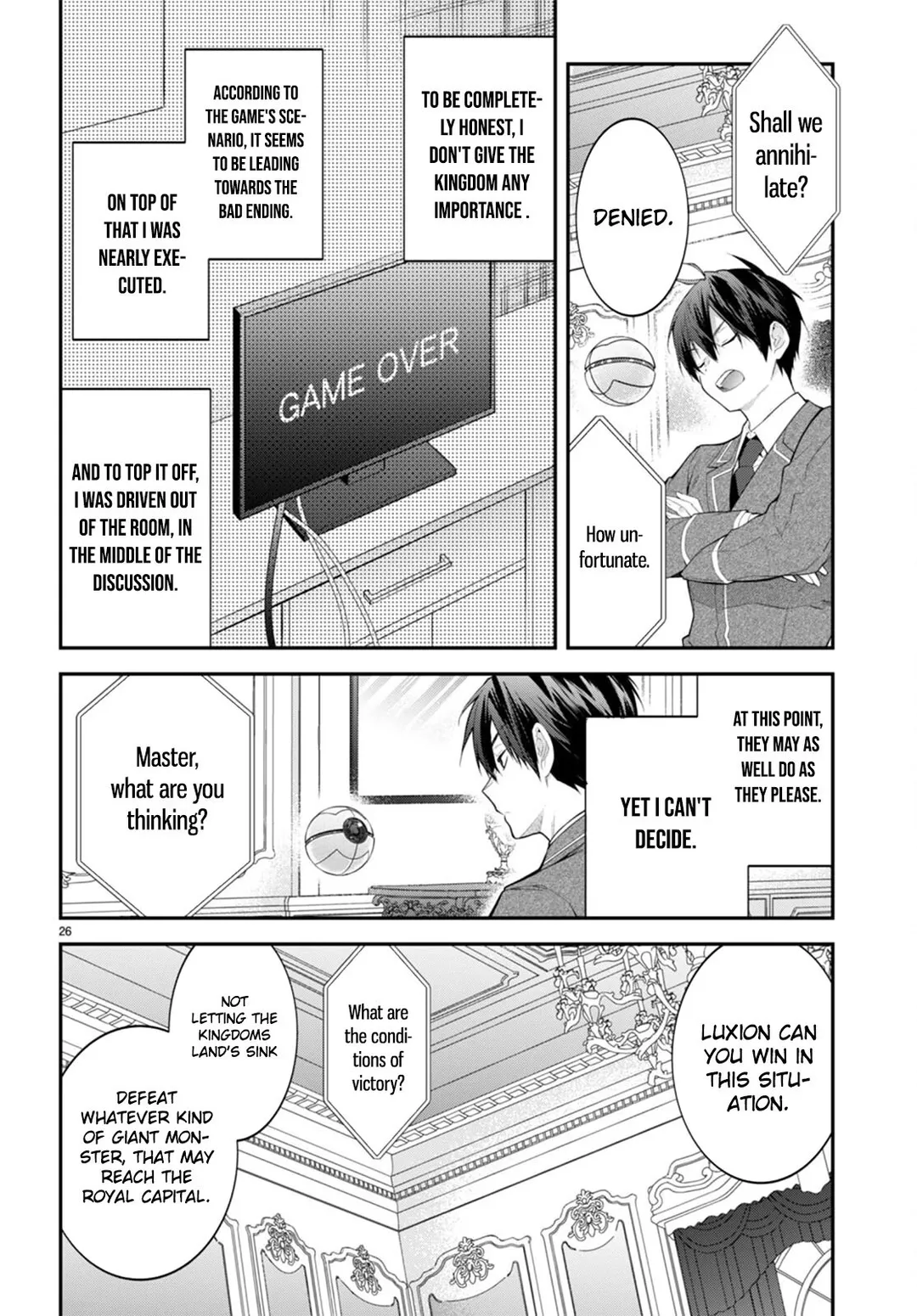 The World Of Otome Games Is Tough For Mobs - Chapter 49 Page 27