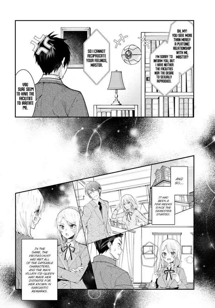 The World Of Otome Games Is Tough For Mobs - Chapter 5 Page 3
