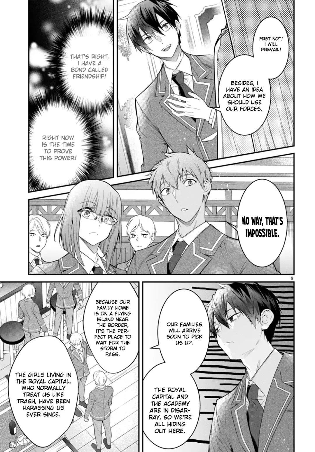 The World Of Otome Games Is Tough For Mobs - Chapter 50 Page 9