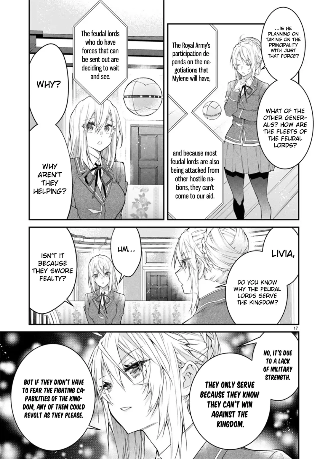 The World Of Otome Games Is Tough For Mobs - Chapter 50 Page 17