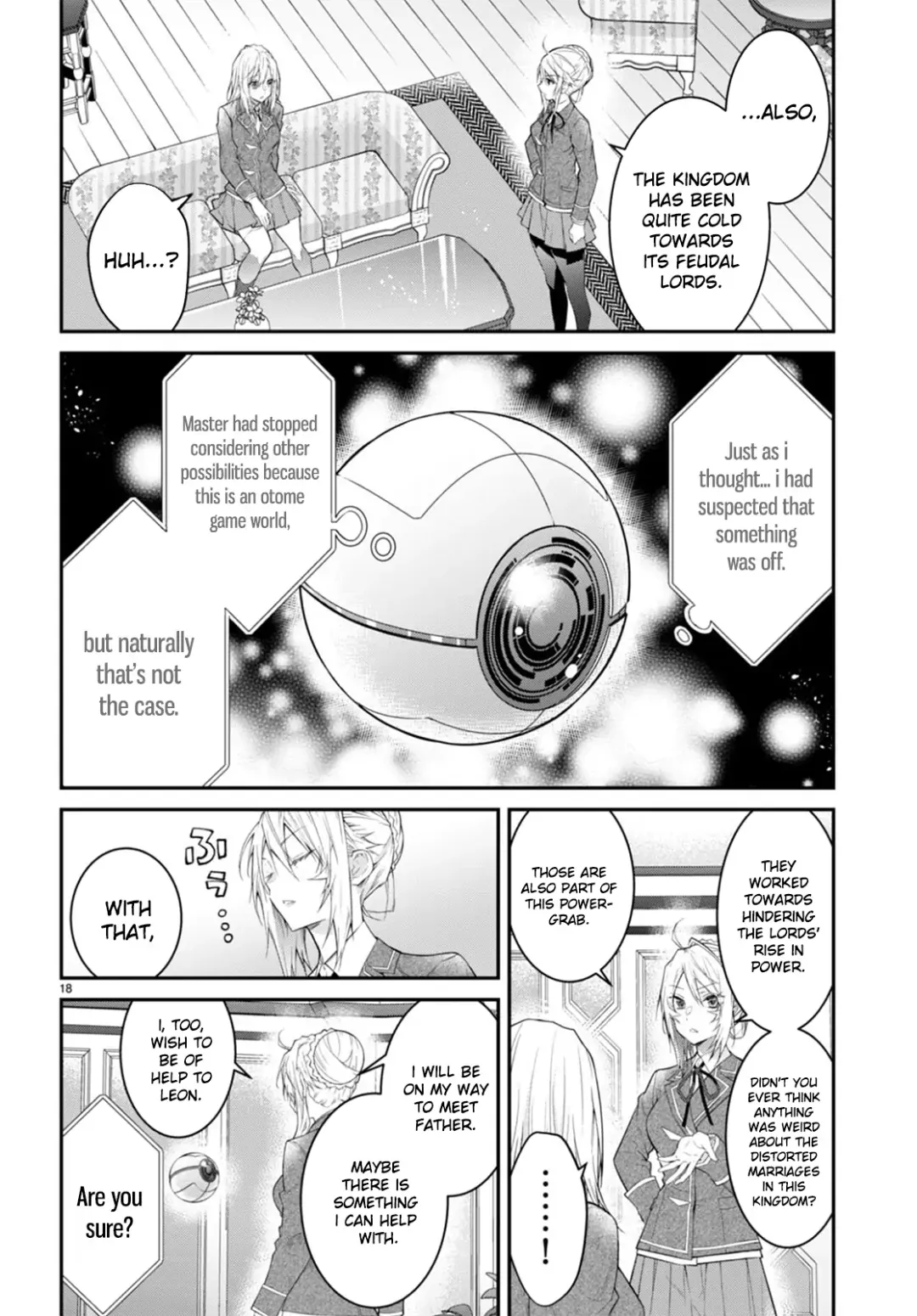 The World Of Otome Games Is Tough For Mobs - Chapter 50 Page 18