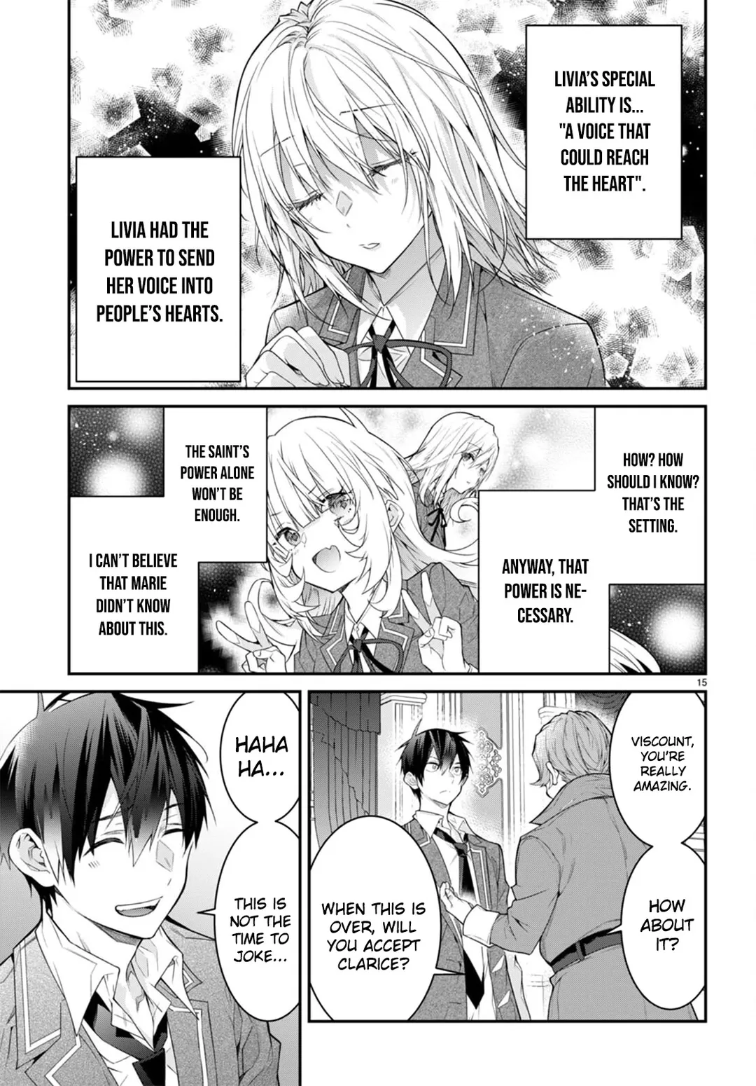 The World Of Otome Games Is Tough For Mobs - Chapter 51 Page 15