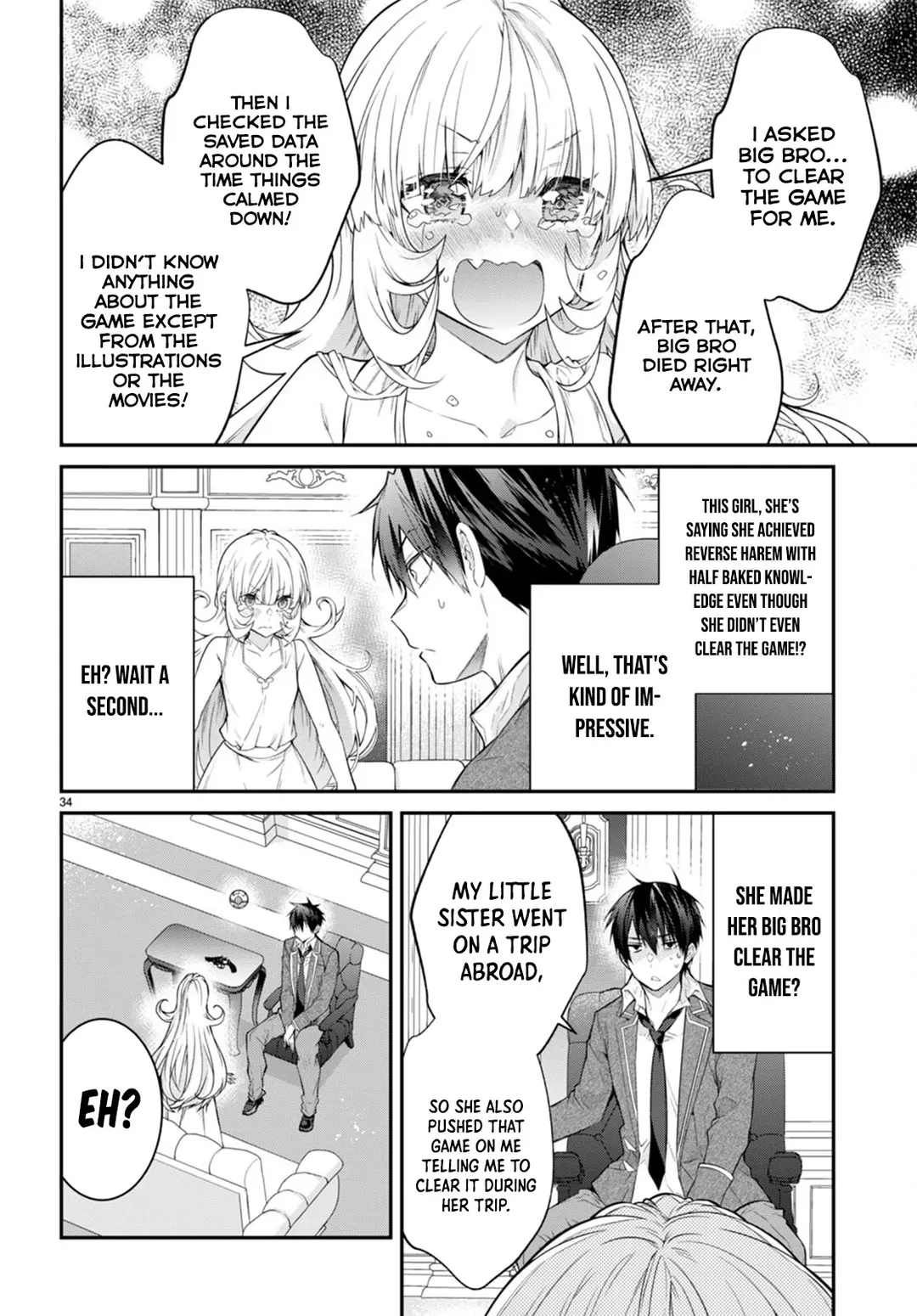 The World Of Otome Games Is Tough For Mobs - Chapter 51 Page 34