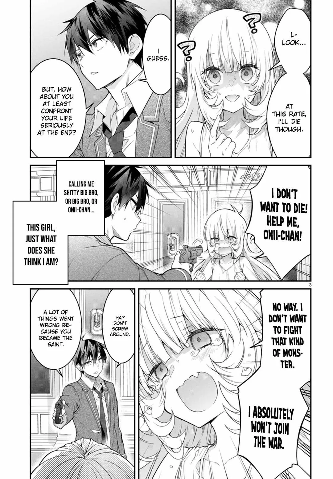 The World Of Otome Games Is Tough For Mobs - Chapter 52 Page 3