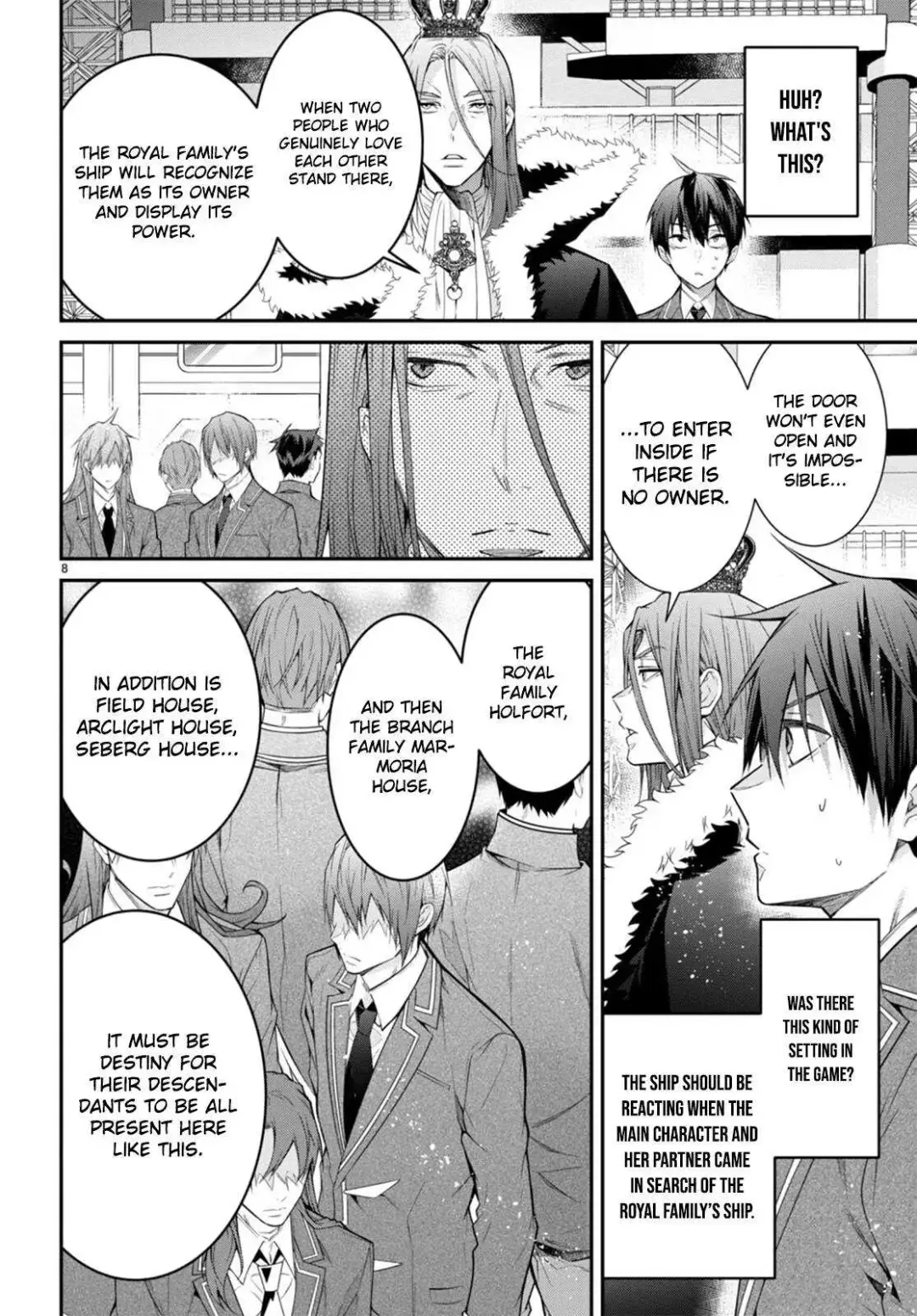 The World Of Otome Games Is Tough For Mobs - Chapter 54 Page 9