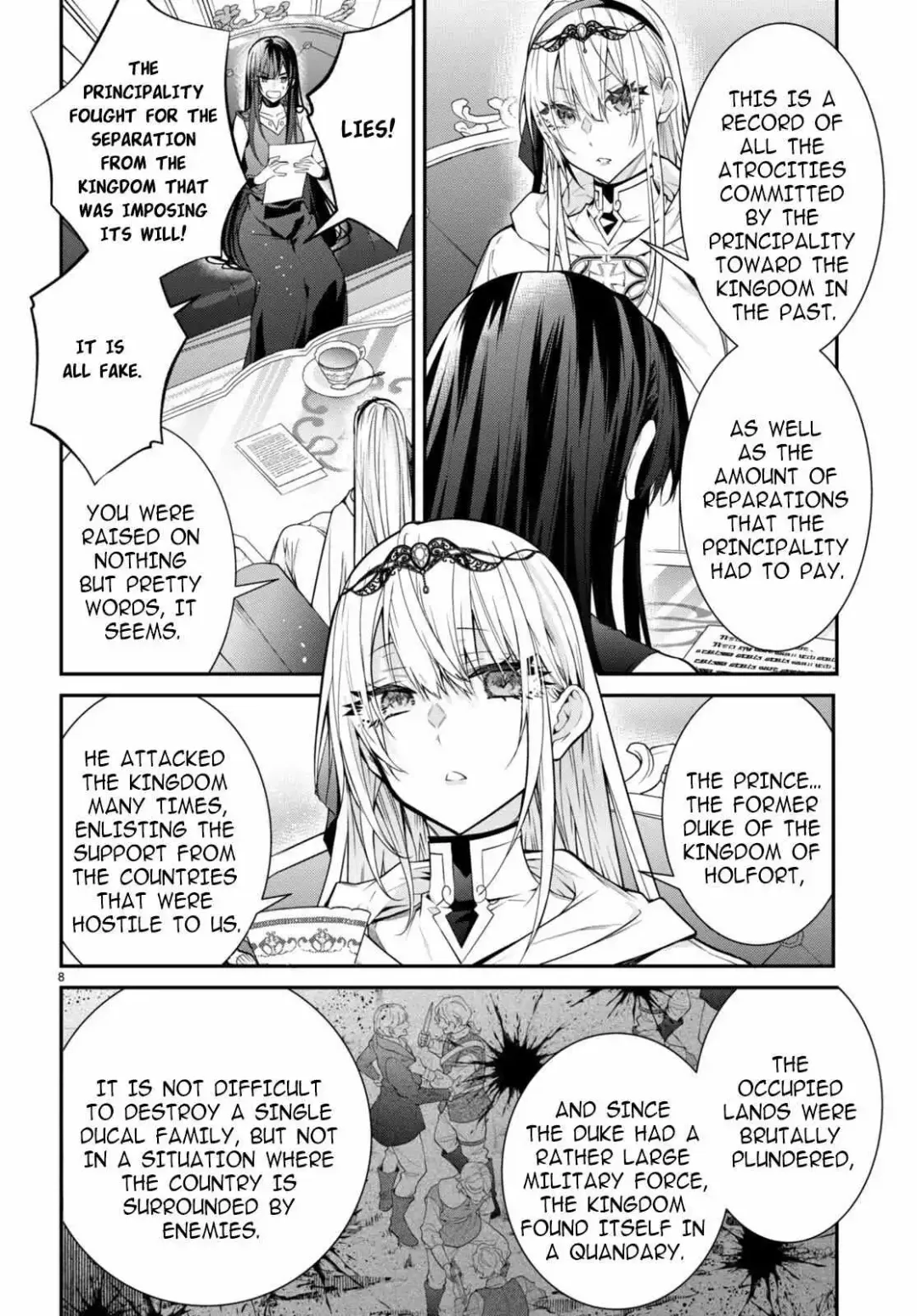 The World Of Otome Games Is Tough For Mobs - Chapter 55 Page 9