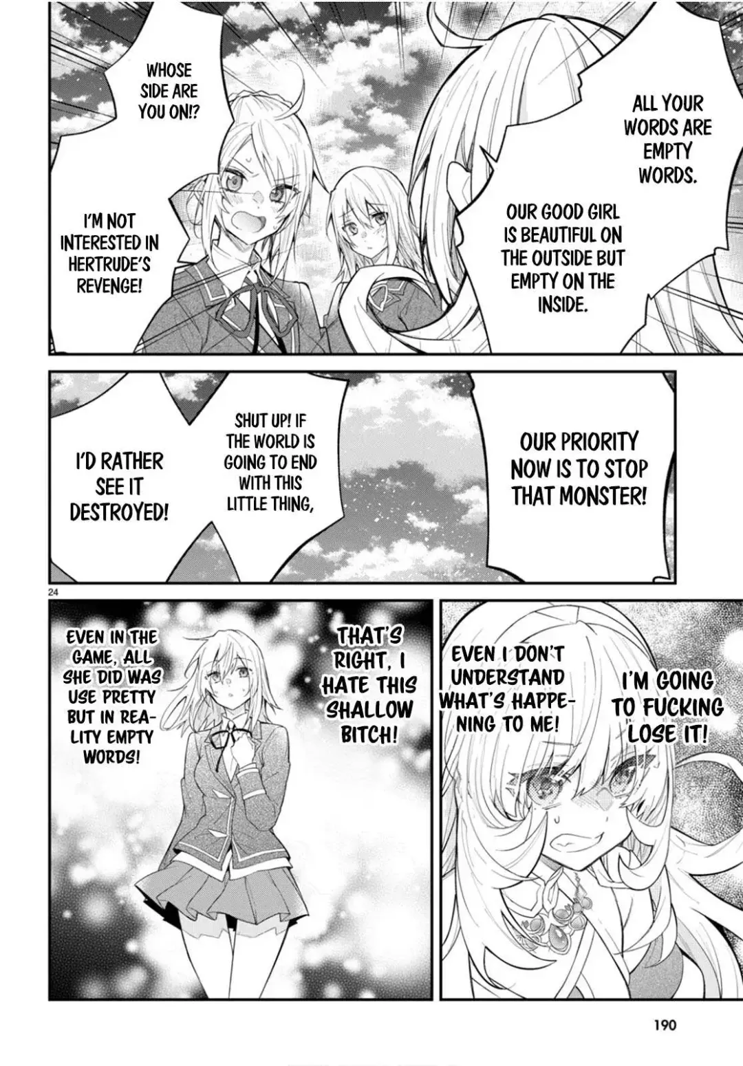 The World Of Otome Games Is Tough For Mobs - Chapter 62 Page 24