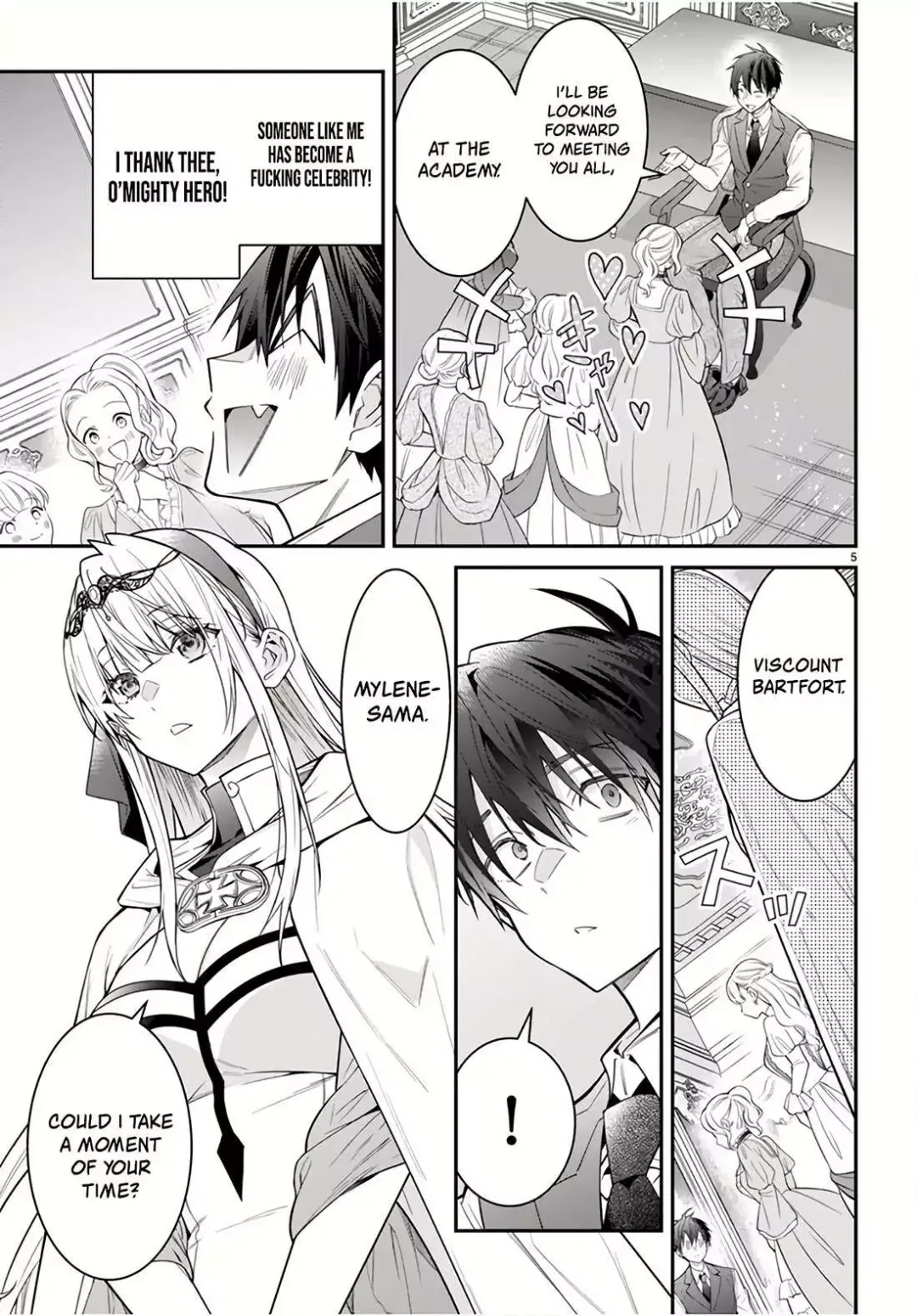 The World Of Otome Games Is Tough For Mobs - Chapter 64 Page 5