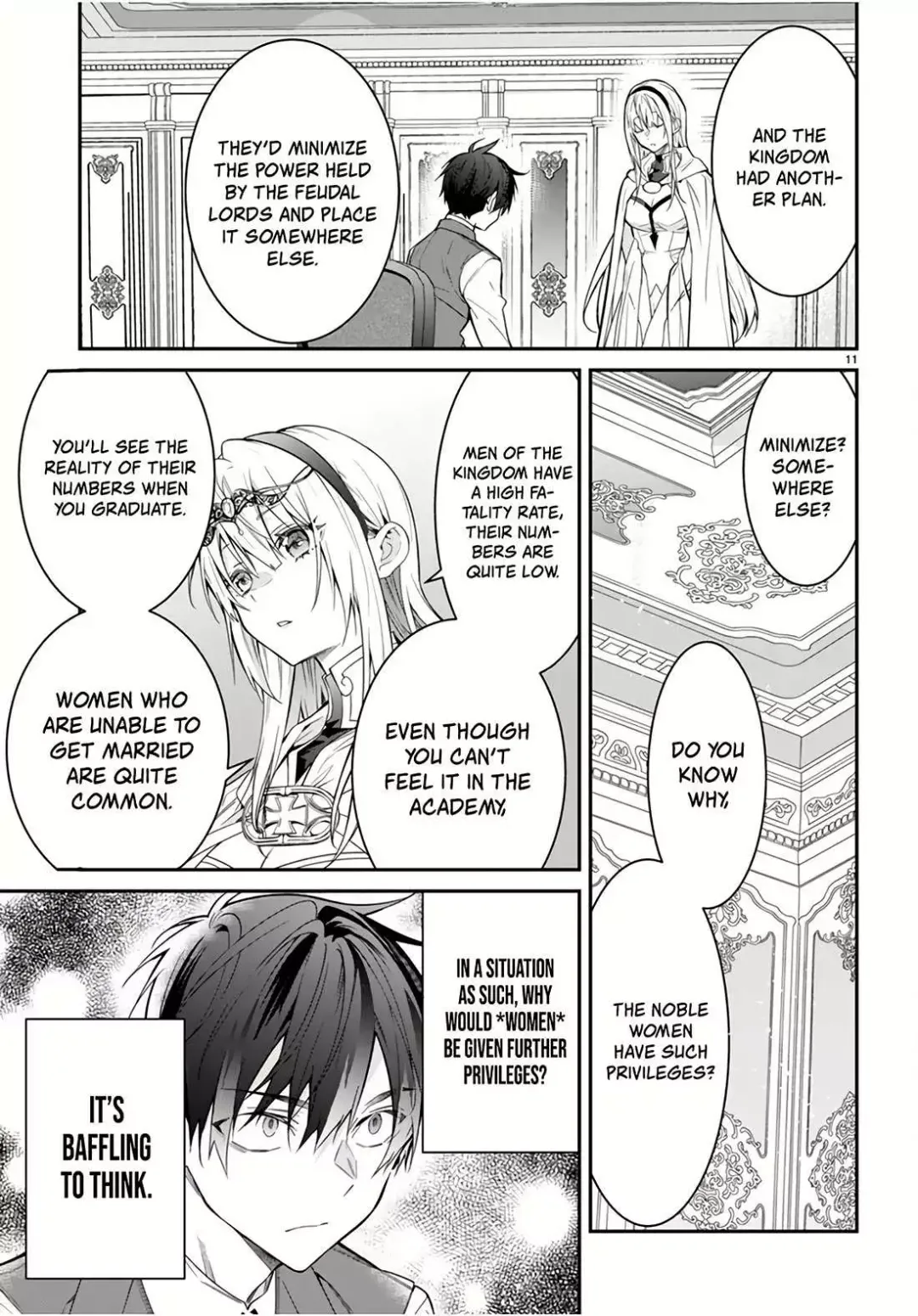 The World Of Otome Games Is Tough For Mobs - Chapter 64 Page 11