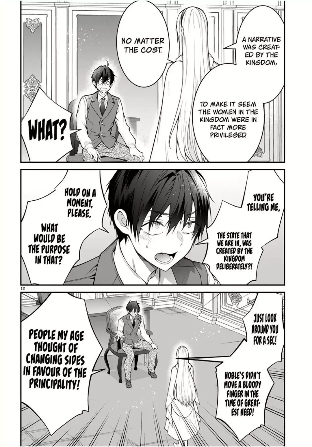 The World Of Otome Games Is Tough For Mobs - Chapter 64 Page 12