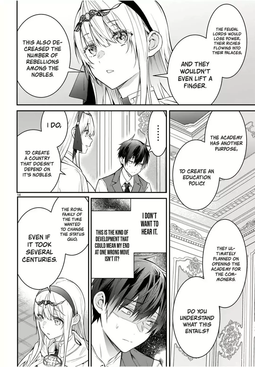 The World Of Otome Games Is Tough For Mobs - Chapter 64 Page 14