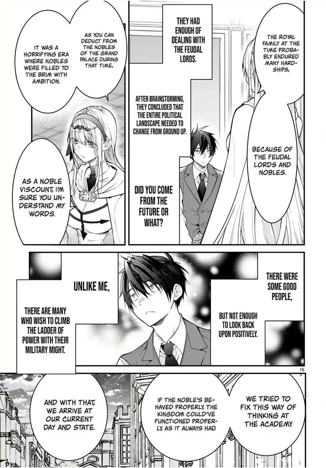 The World Of Otome Games Is Tough For Mobs - Chapter 64 Page 15