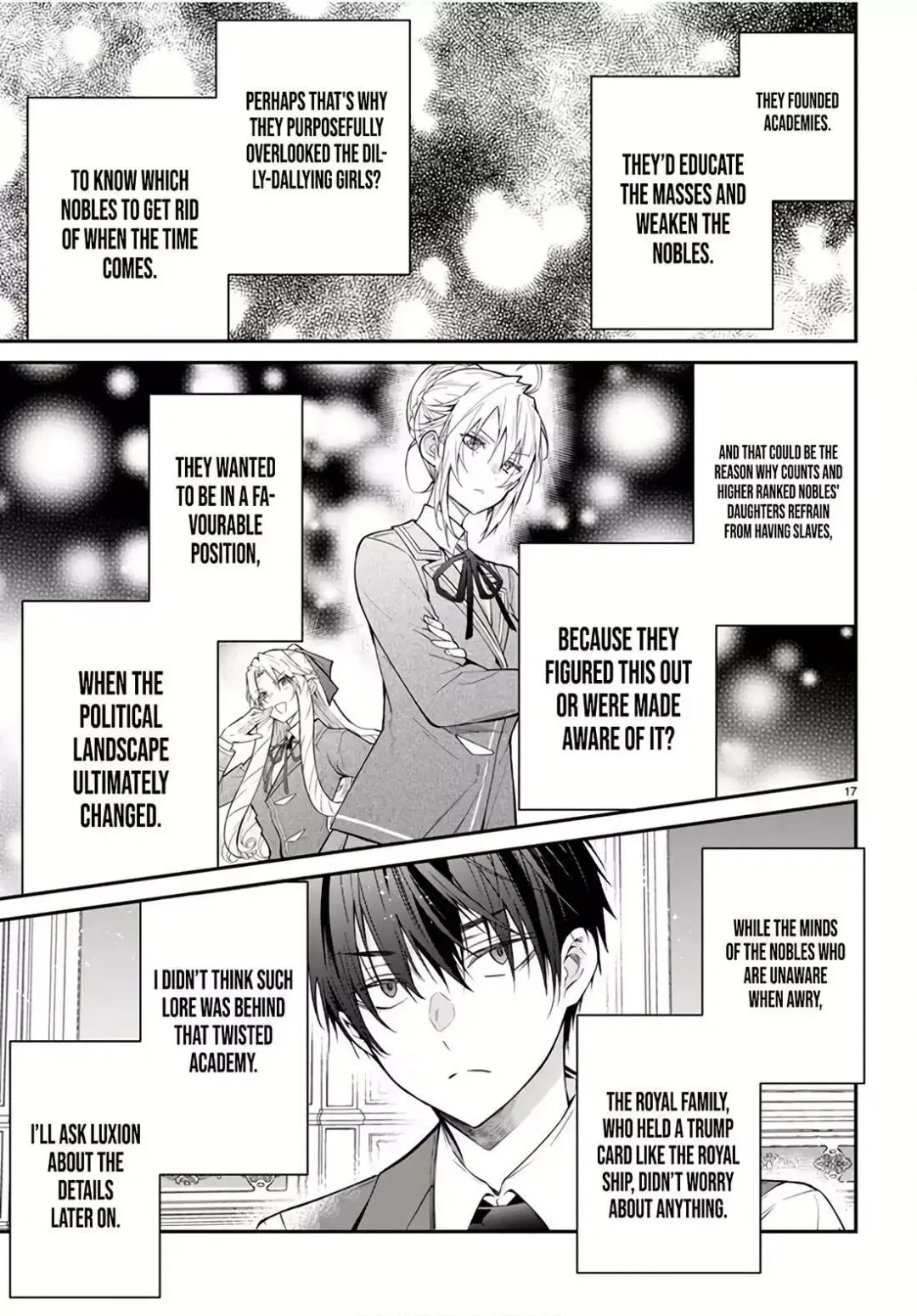The World Of Otome Games Is Tough For Mobs - Chapter 64 Page 17
