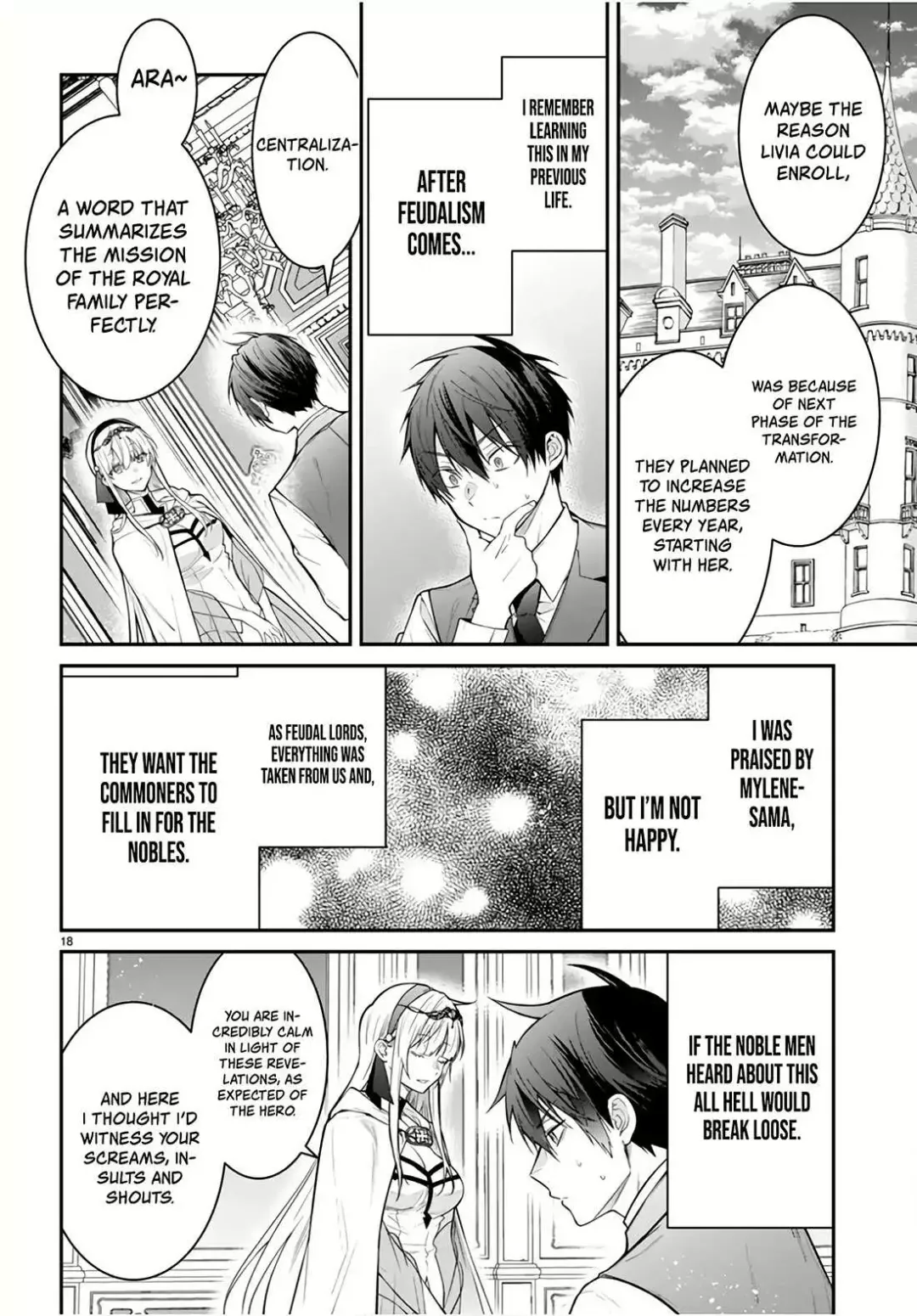 The World Of Otome Games Is Tough For Mobs - Chapter 64 Page 18
